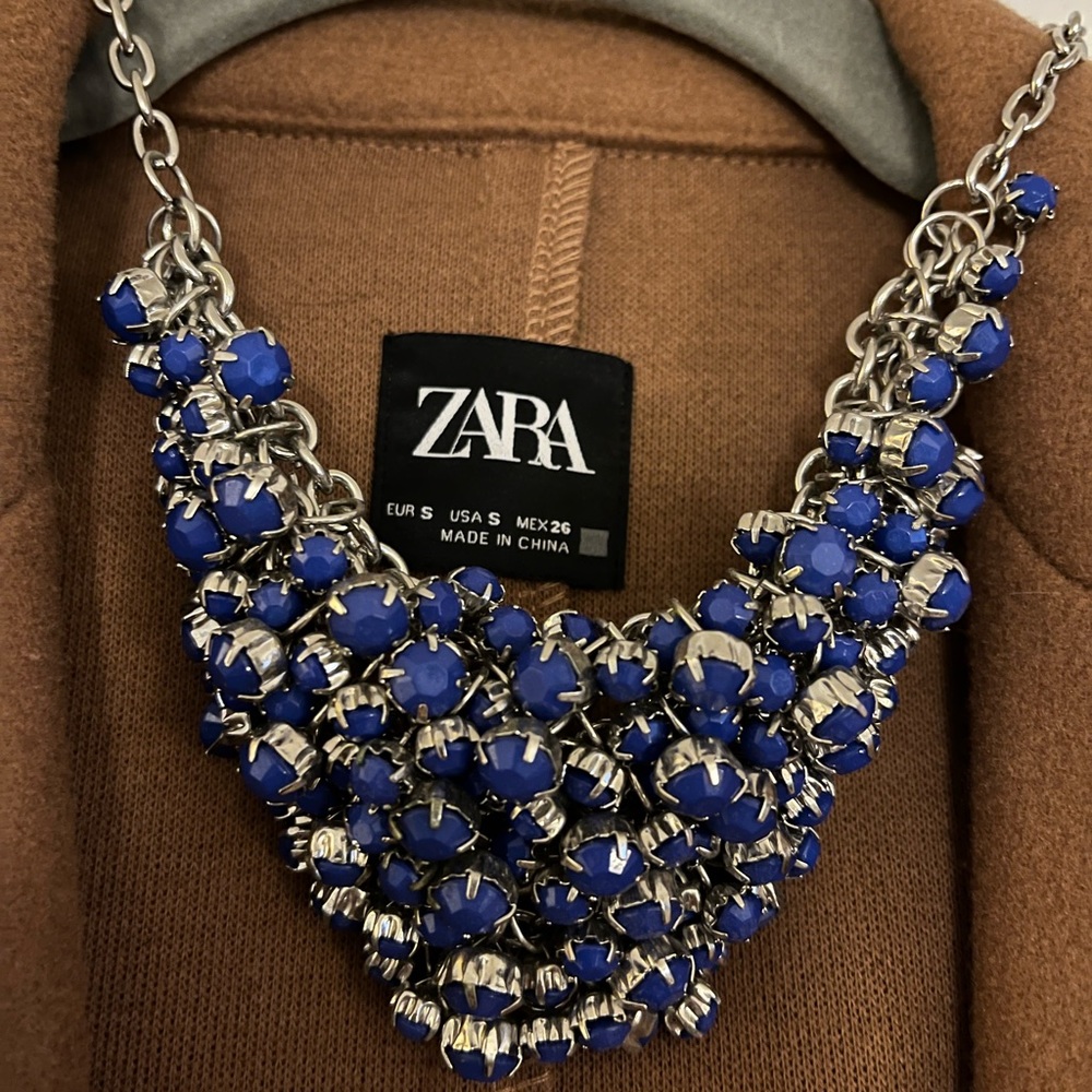 Cobalt Blue Statement Necklace